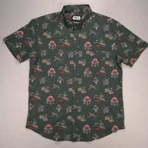 RSVLTS Star Wars "A Bounty A Day" Men's XL Shirt Boba Fett Mandalorian NWOTs